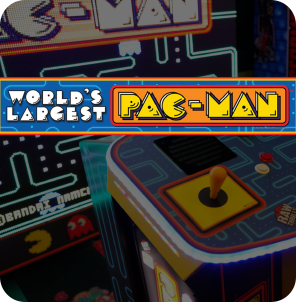 WORLS'S LARGEST PAC-MAN